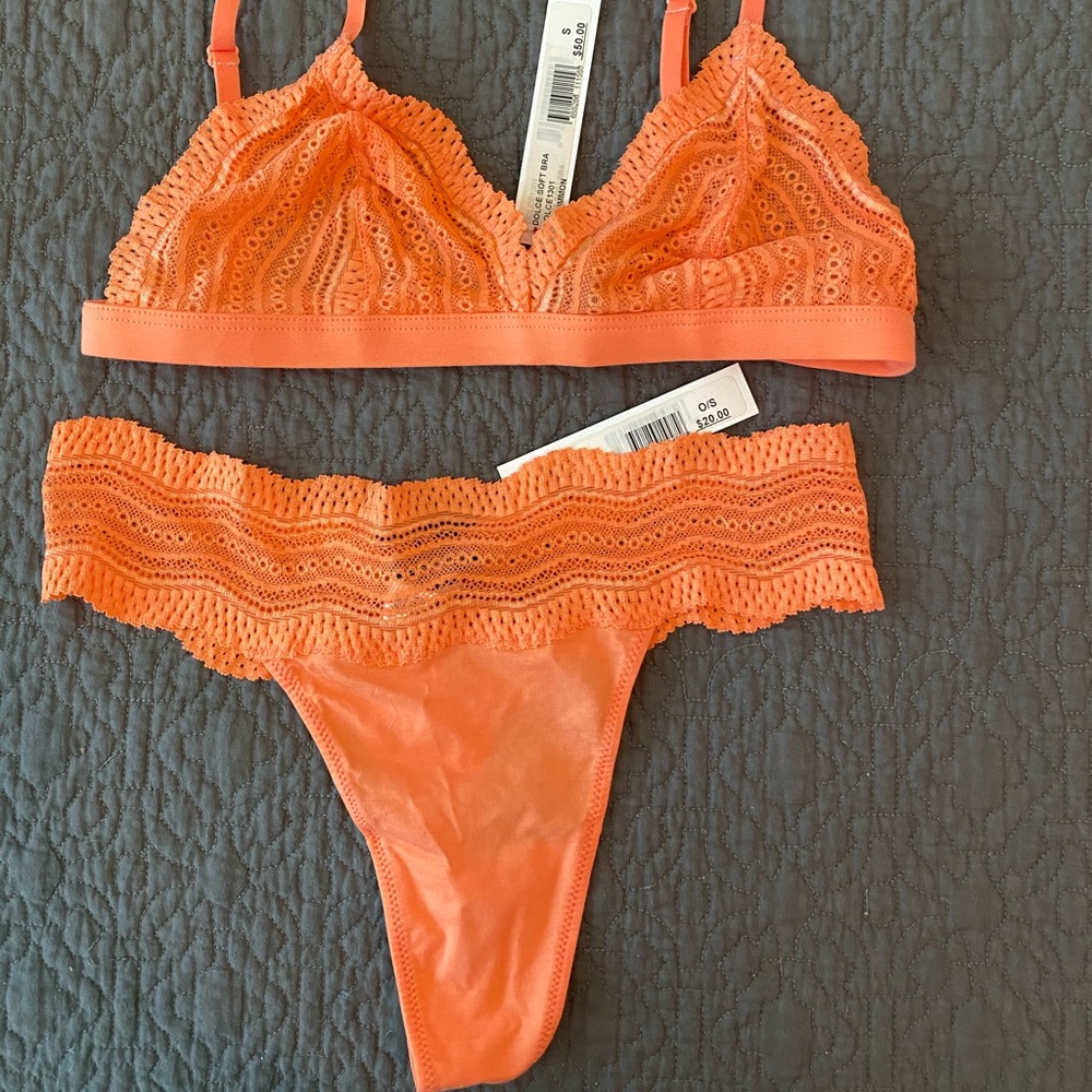 Bra and matching underwear